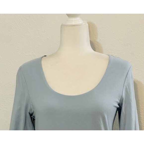 Boden Women Size 8R Light Blue Top Basic Essential Capsule Wardrobe Everyday - Picture 2 of 10